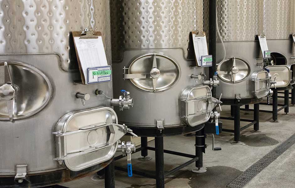 winery tank room