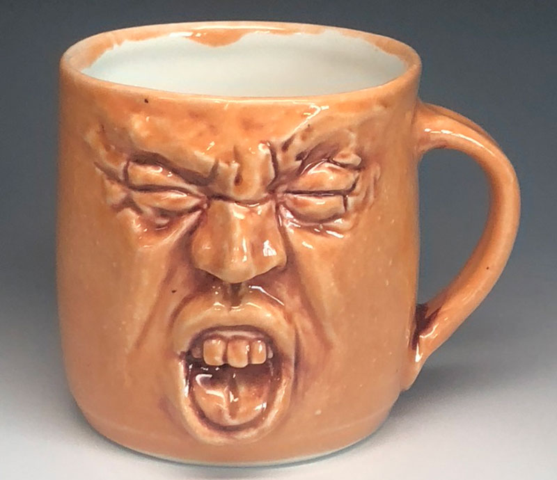 Rachel Dorn screaming mug