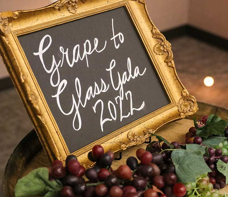 Grape to Glass Gala 2022 event photo