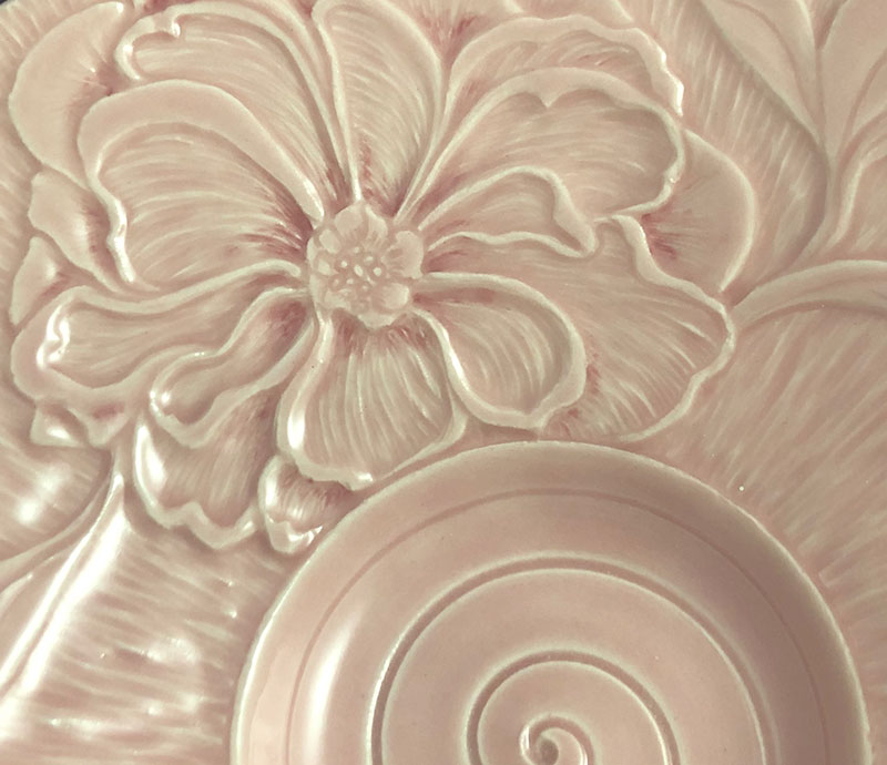 Close up of a ceramic bowl by Bernadette Crider
