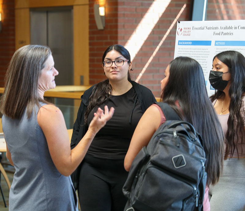 Photos from YVC's summer undergraduate research program