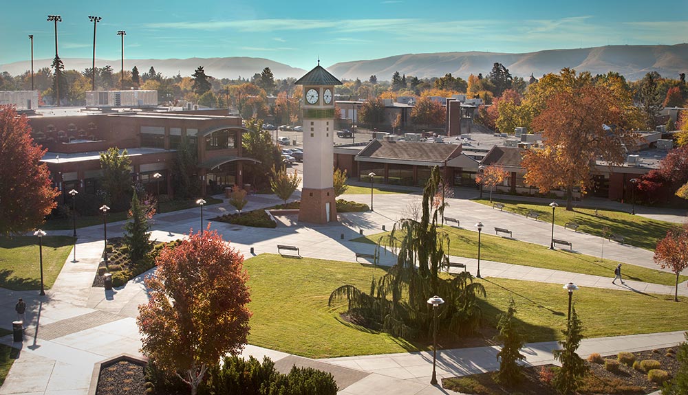 Overlook of Yakima Campus