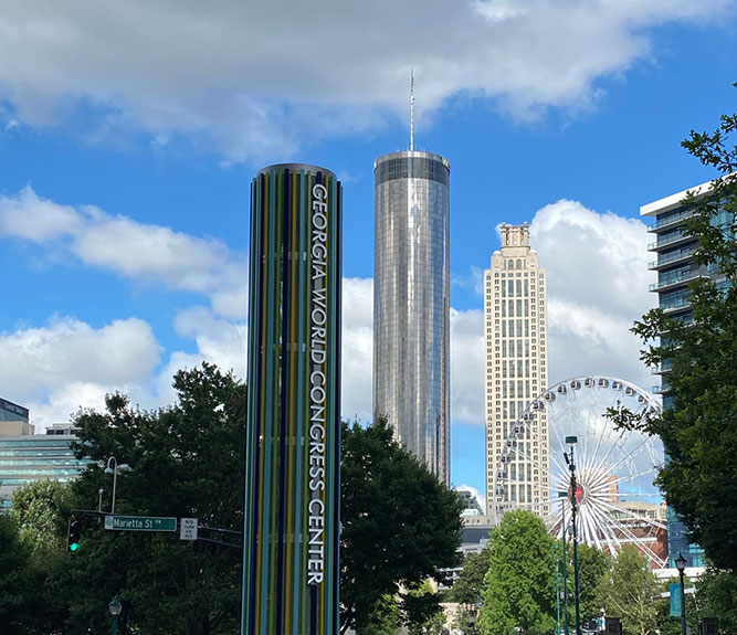 Atlanta convention downtown