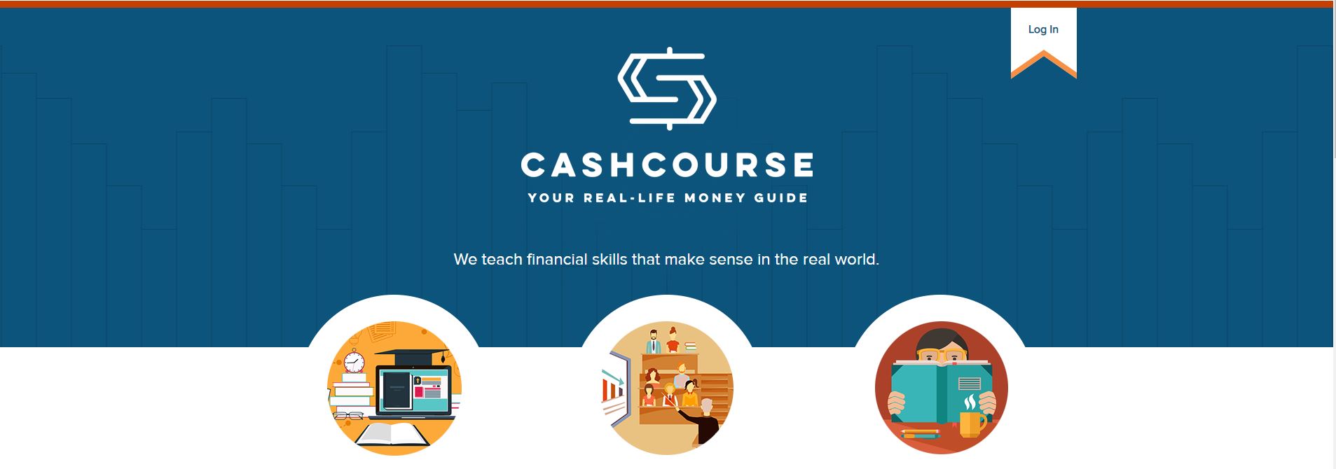CashCourse screenshot to register