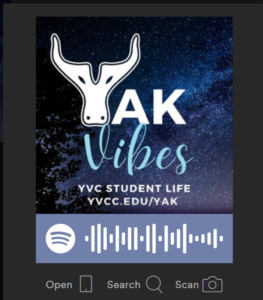 Yak Vibes YVC Student Life YVCC.EDU/Yak