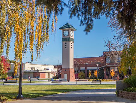 Yakima campus clock tower