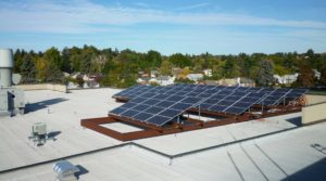 Glenn Anthon Hall solar panels